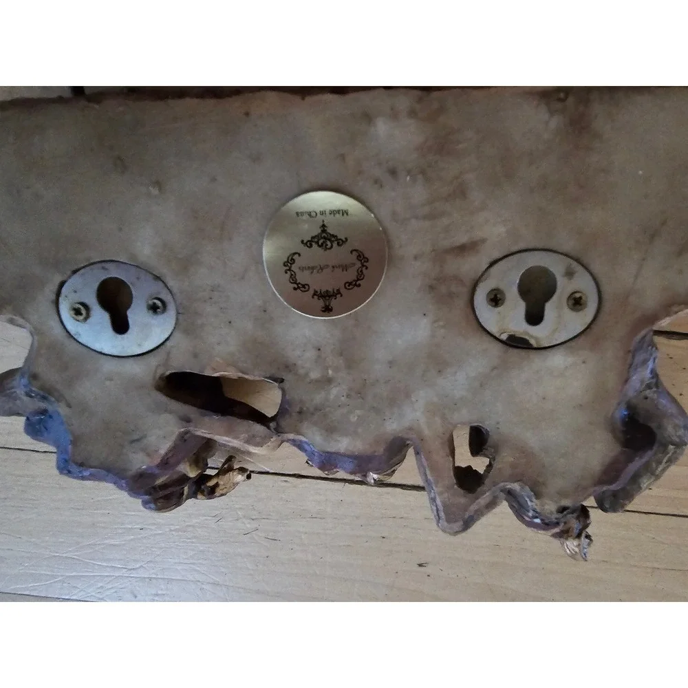 Mark Roberts Three Wise Monkeys Wall Hook Rack See Hear Speak No Evil Bronze